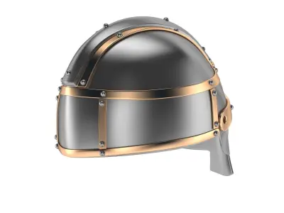 Medieval Helmet 09 3D model