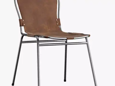 CATO Leather Desk Chair 3D model