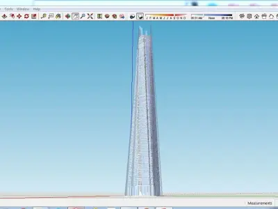 Sketchup Tower A3 Free 3D model