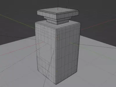 Perfume 3d Model 3D model