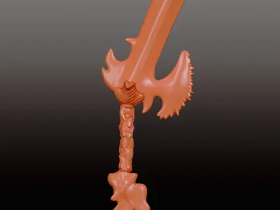 Fantasy Weapon Games 3D print model