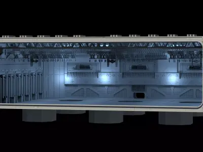 Star Wars Destroyer Hangar Free 3D model purchase