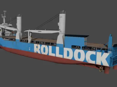 Heavy Load Carrier  Low-poly 3D model