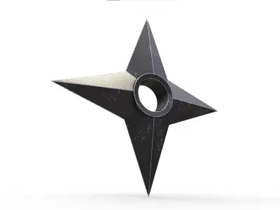 3D Printed Shuriken3D  3D model
