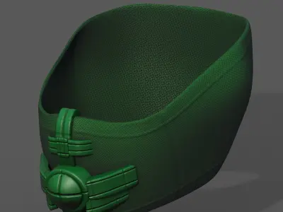Helmet scifi military combat 3d  Low-poly 3D model buy