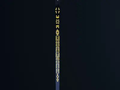 Geralt Aerondight Sword Free 3D model