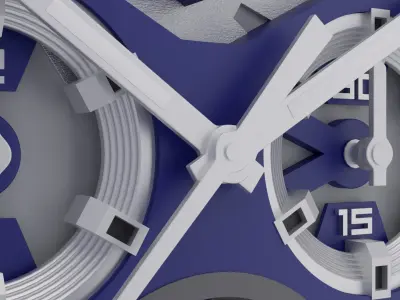 Watch 3D model 2