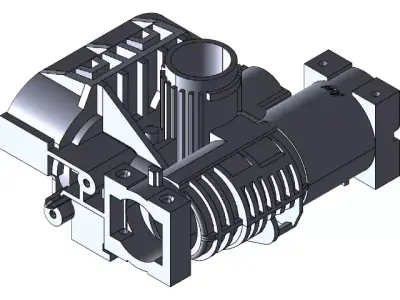 Radiator Part 3D print model