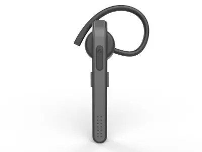 Bluetooth Headset M2 Low-poly 3D model