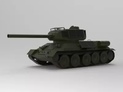 T-34 tank  3D model