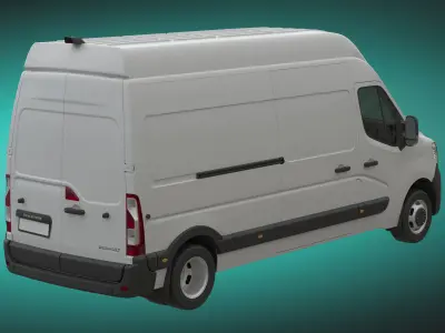 Renault Master 2020 PanelVan L3H3 RWD 3D model