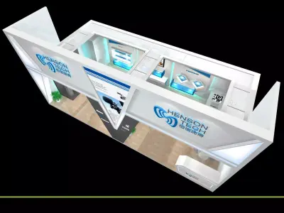 Exhibition - Area -10X5-3DMAX2009-017 3D model