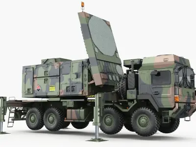 Trucks MAN HX77 3D model