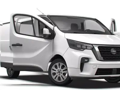 Nissan Primastar Van L1H1 HQInterior 2026 3D model