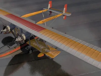 Sikorsky S-38 or C-6A 3D model
