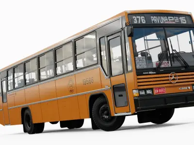1989 Caio Padron Vitoria America MB OF-1315 3D model