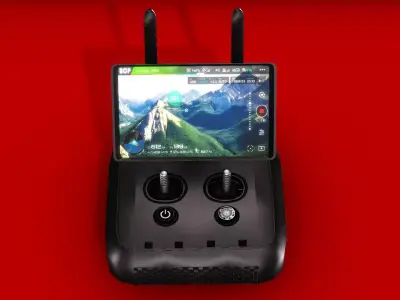 DRONE CONTROLLER Low-poly 3D model