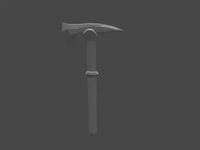 Climbing Hatchet Free low-poly 3D model
