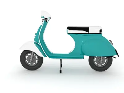 skyter scooter 3D model