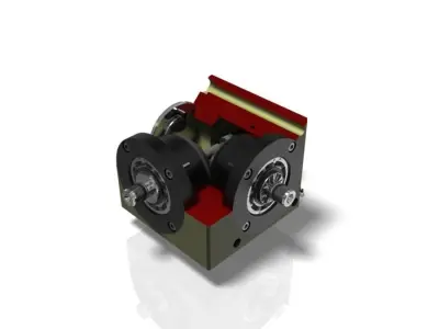 BEVEL GEARBOX Free 3D model