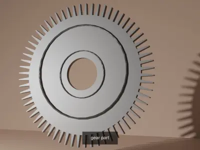 gears tool part BUNDLE 3D Model Pack