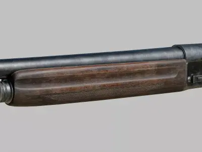 Browning Auto 5 Low-poly 3D model purchase