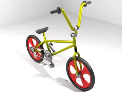 Bicycle - BMX 3D model