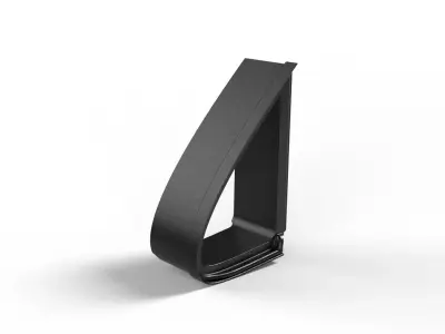 Side Mirror Extension for Pickup Truck 70mm Functional Part 3D print model