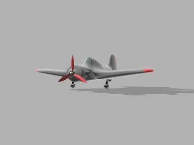 Old plane 3D print model