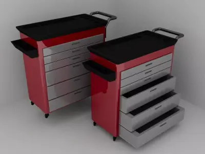 Tools Box Free low-poly 3D model