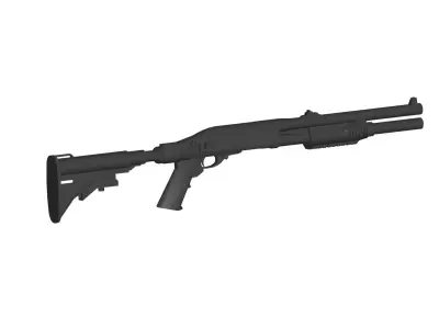 M870 Shotgun 3D model