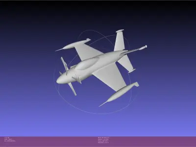 Lockheed XFV Model 3D print model