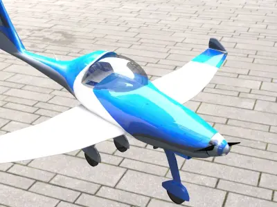 Airplane 3D model get