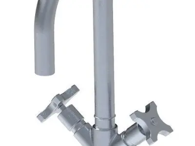 Stylish Wash Mixer Tap 3D print model