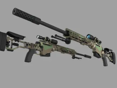 Remington MSR 3D model