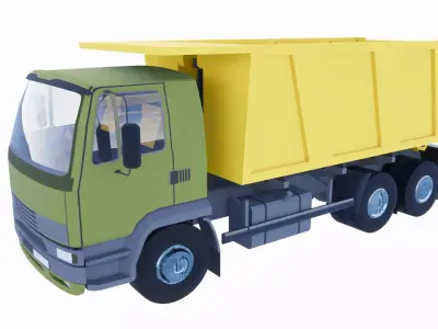 heavy tank truck  3D print model