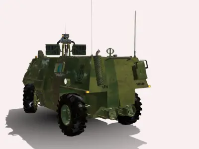 conceito veiculo 4x4 cfn br  Low-poly 3D model
