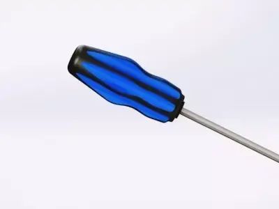 Screwdriver 3D model by serbianozzy