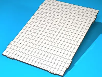 Photovoltaic module 3D model