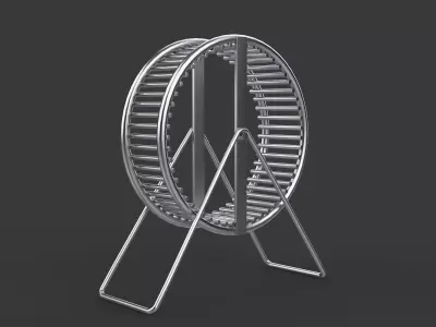 Hamster Wheel 3D model buy