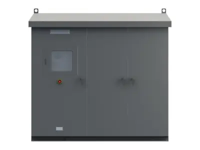 Switchboard 06 Low-poly 3D model