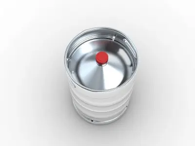 beer keg 3D model purchase