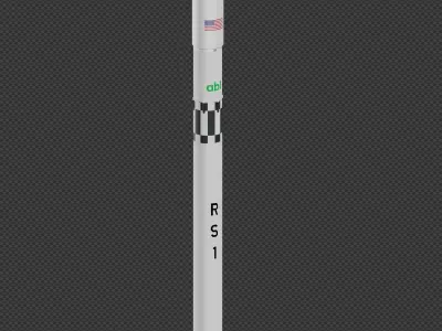 ABL Space Systems RS1 3D model