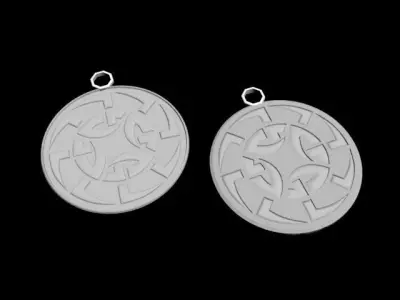 3 Kolovrat pendants 3D model