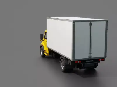 Mercedes-Benz LAK Cargo Truck 3D model