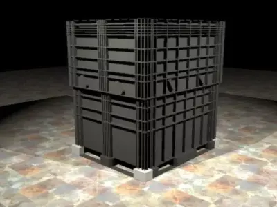 Seed Pro Box  Low-poly 3D model