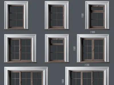 Window Collection Part 2 3D model
