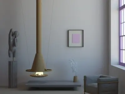 3d Model Only -  Instagram Style Interior Design Free 3D model