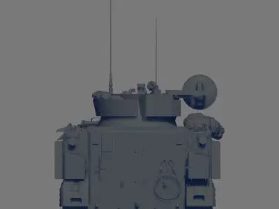 M163 Tank 3D model
