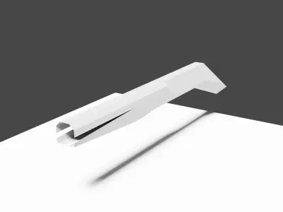 cyber shotgun Free low-poly 3D model